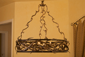 Bronze-Root-Chandelier