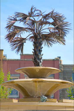 Palmetto-fountain